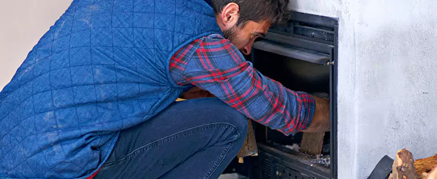 Gas Fireplace Inspection in Biddeford, Maine