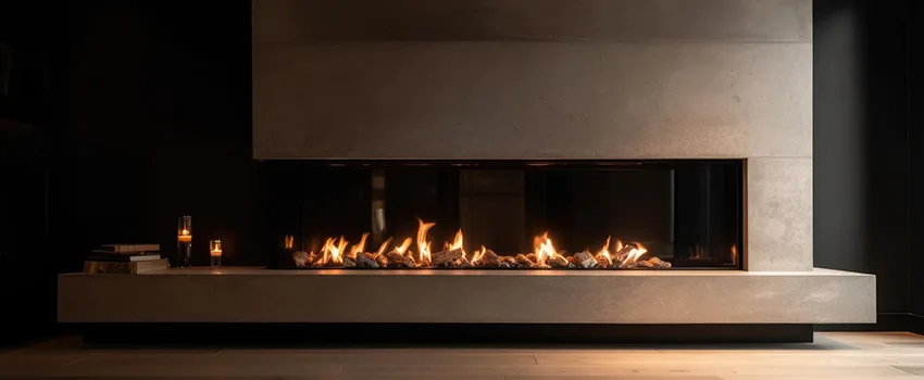 Gas Fireplace Ember Bed Design Services in Biddeford, Maine