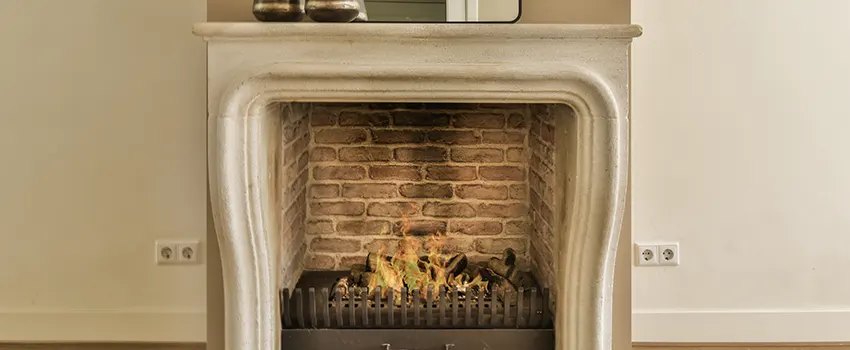 Vintage-style Fireplace Redesign in Biddeford, Maine