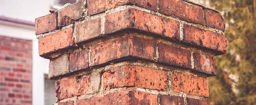 Cracked Chimney Bricks Repair Cost in Biddeford, Maine