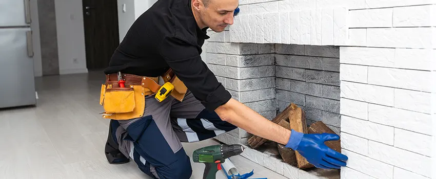Fireplace Damaged Damper Frame Repair Services in Biddeford, Maine